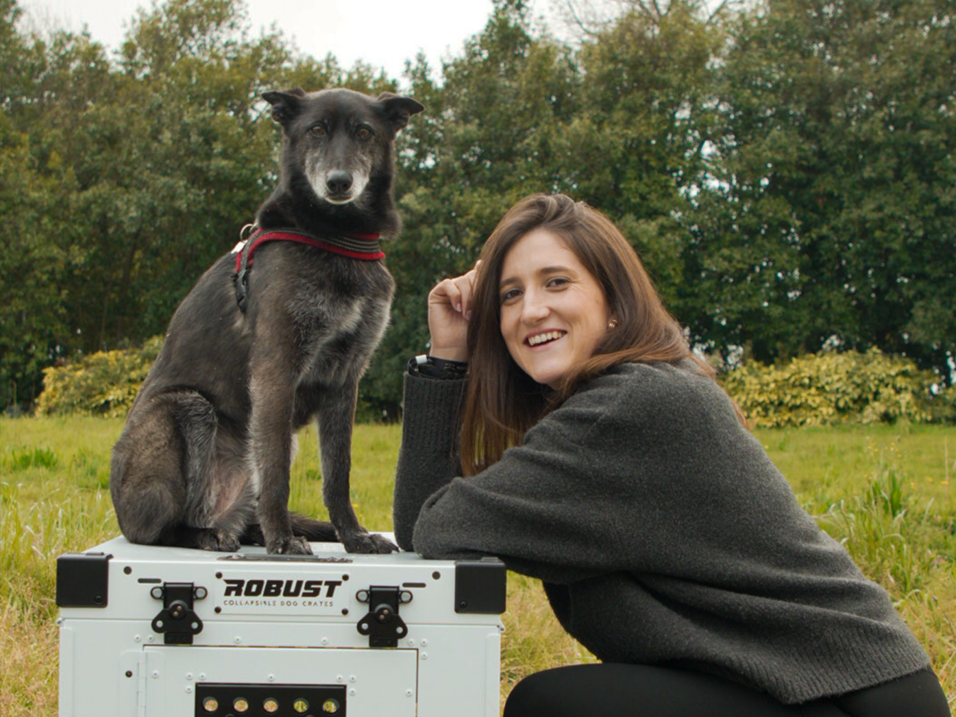 Dog Crate for Hunter