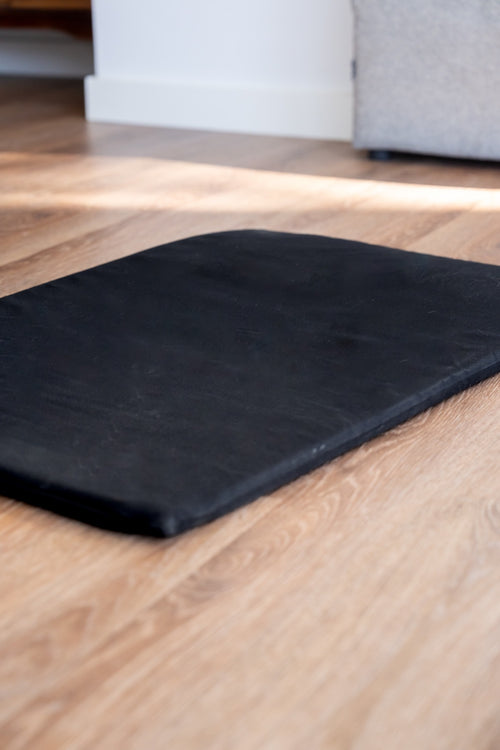 Robust Comfort Mat placed on the floor before use.