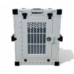 jaula plegable de aluminio para perros ROBUST